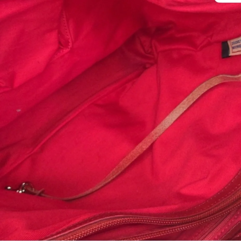 Dooney & Bourke Giraffe Shopper Red Bottom - Picture 4 of 7